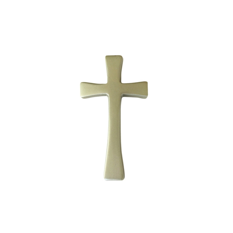 Cross metal ornament