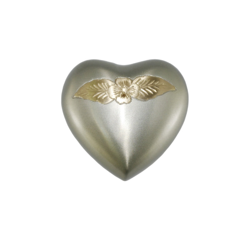  ALACOR GRAY Heart keepsake urn
