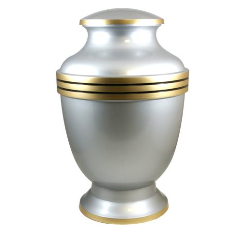 [701004400] Aluminium urn MEBAEL