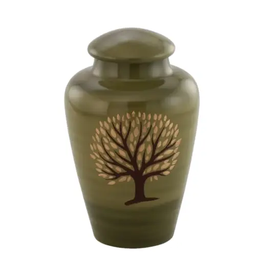 [701005000] Aluminium urn ARBOL
