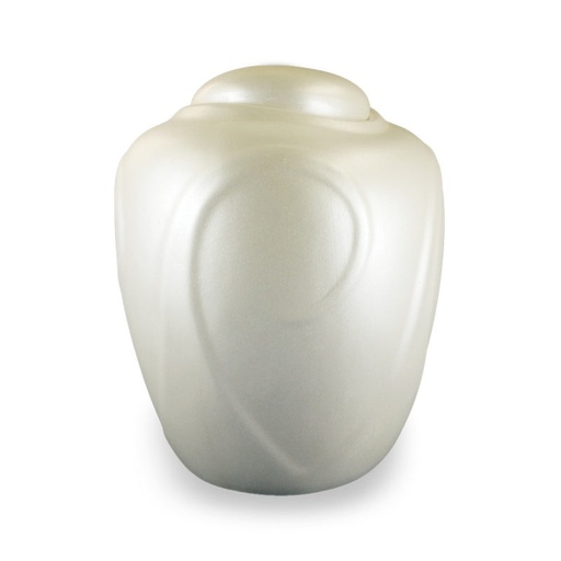 [705001400] Biodegradable urn ONDA WHITE