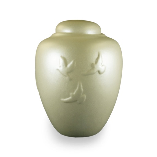 [705001200] Urna biodegradable LIBER WHITE