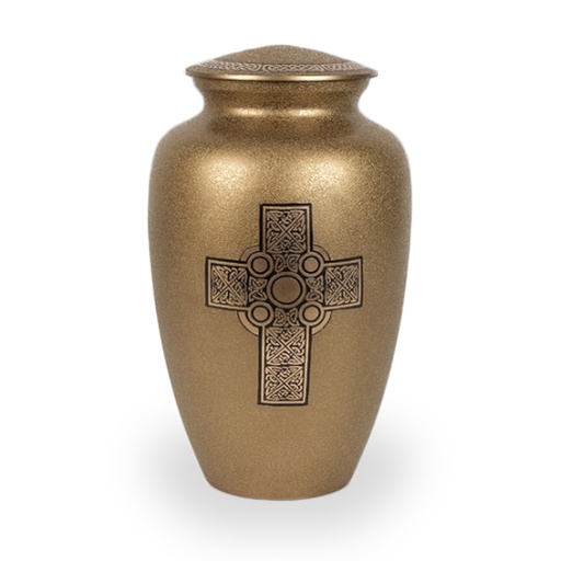 [701002300] CROCE Brass urn