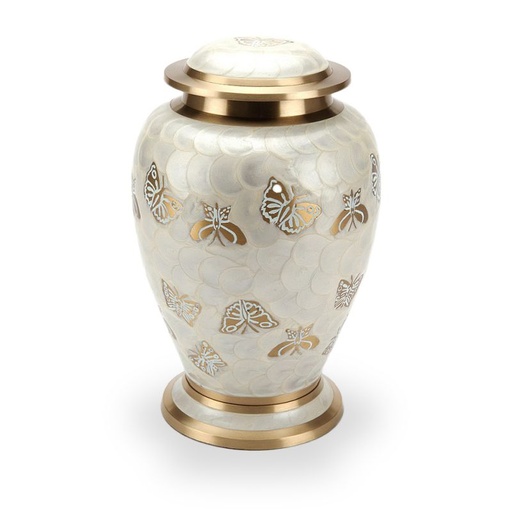 [701002400] OSAEL Brass urn 